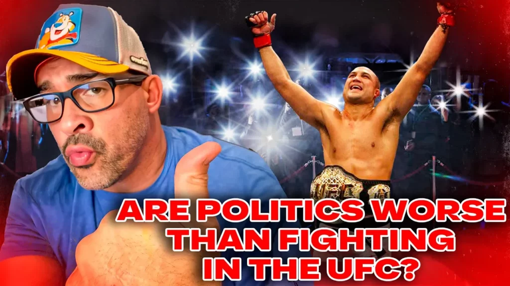 David Nino Rodriguez talks about how the UFC champ bj penn talks about running for governor