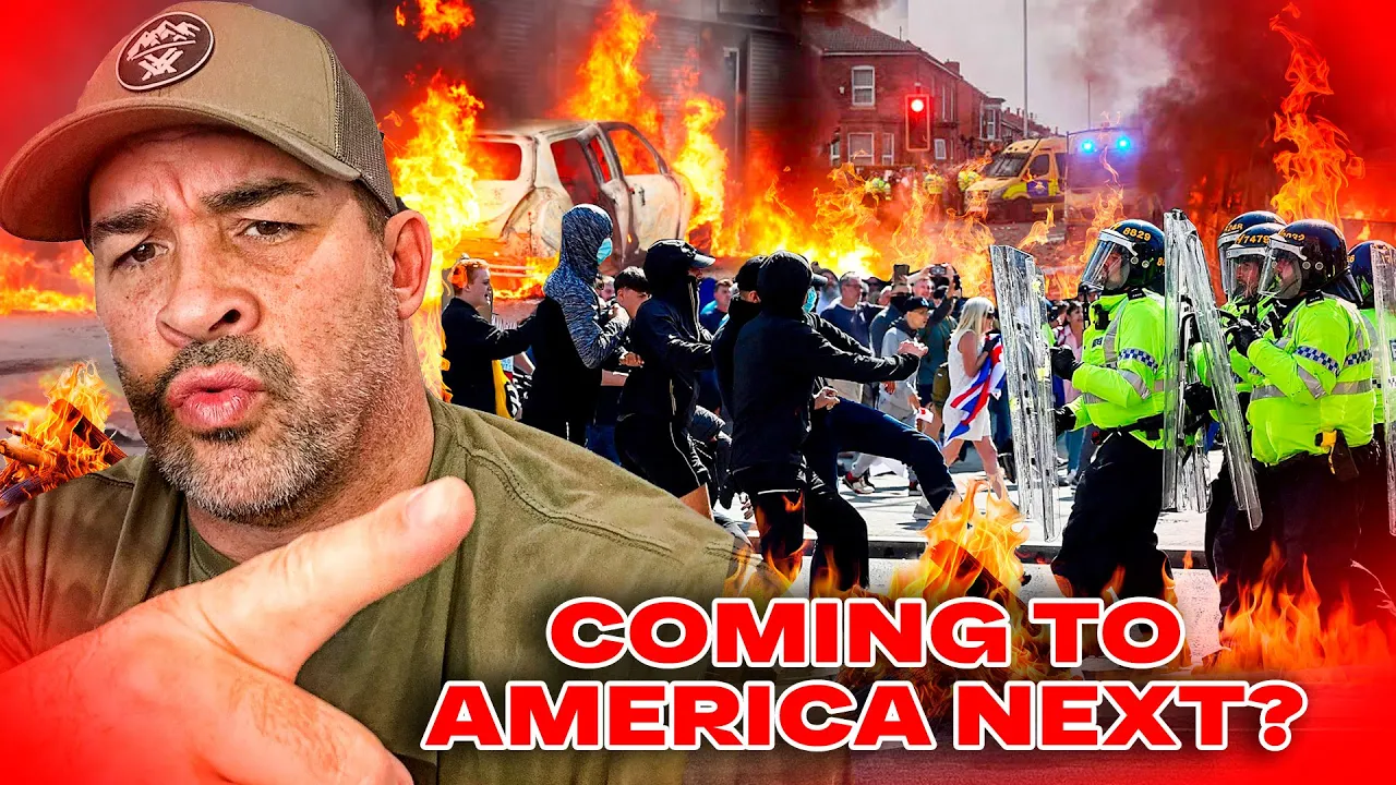 David Nino Rodriguez talks about how UK riots are a blueprint for america