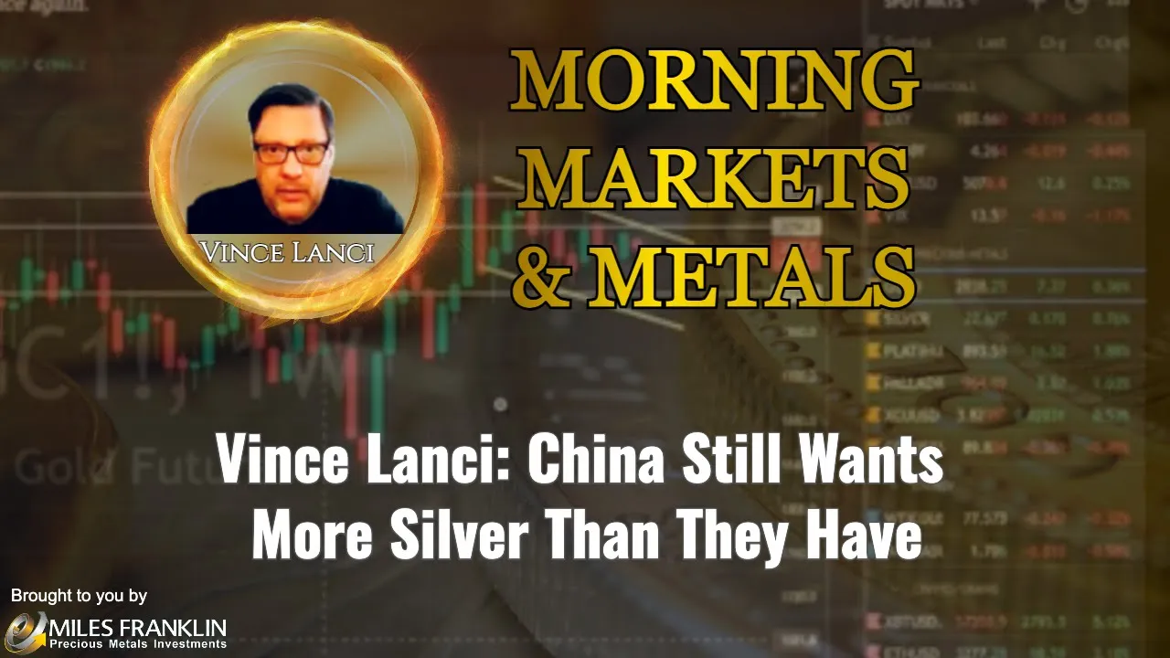 Arcadia Economics talks about how vince lanci still wants more silver