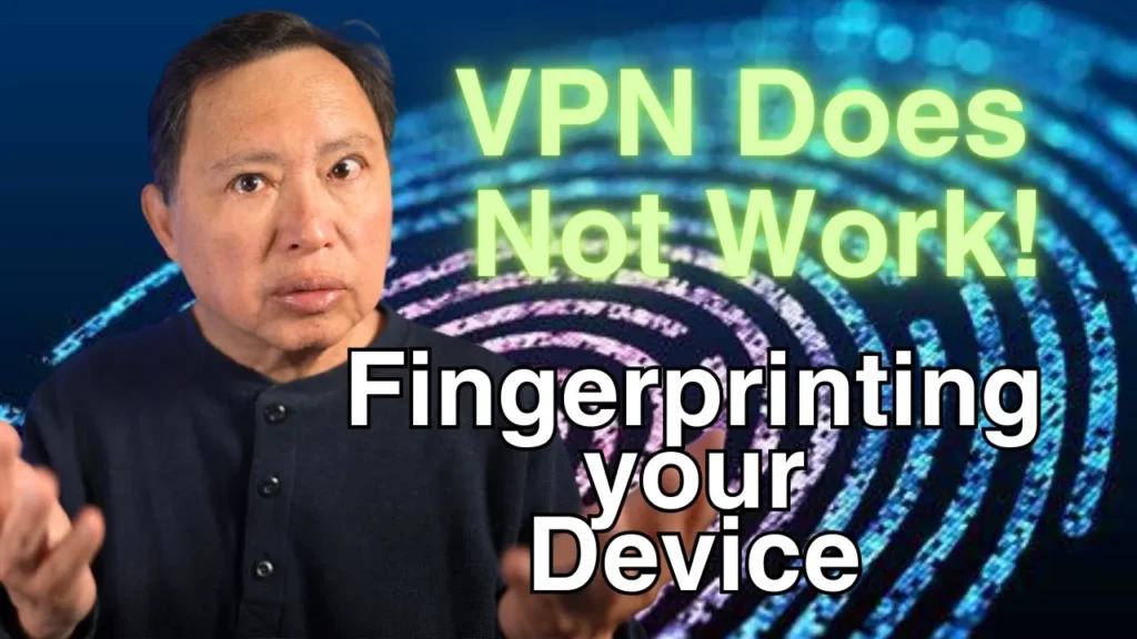 Rob Braxman Tech talks about how VPN is useless againsts these kinds of internet ID threats