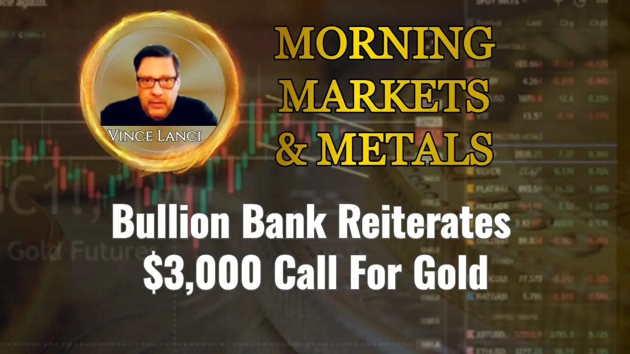 Arcadia Economics talks about bullion bank