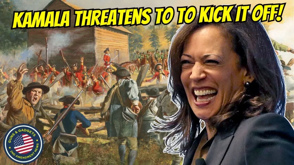 Guns & Gadgets 2nd Amendment News talks about how kamala harris threatened to come into our homes to check on our firearms