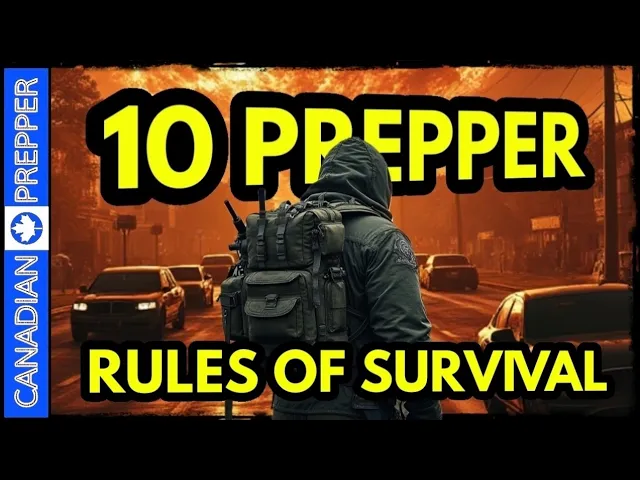 Canadian Prepper talks about the 10 commandments of prepping