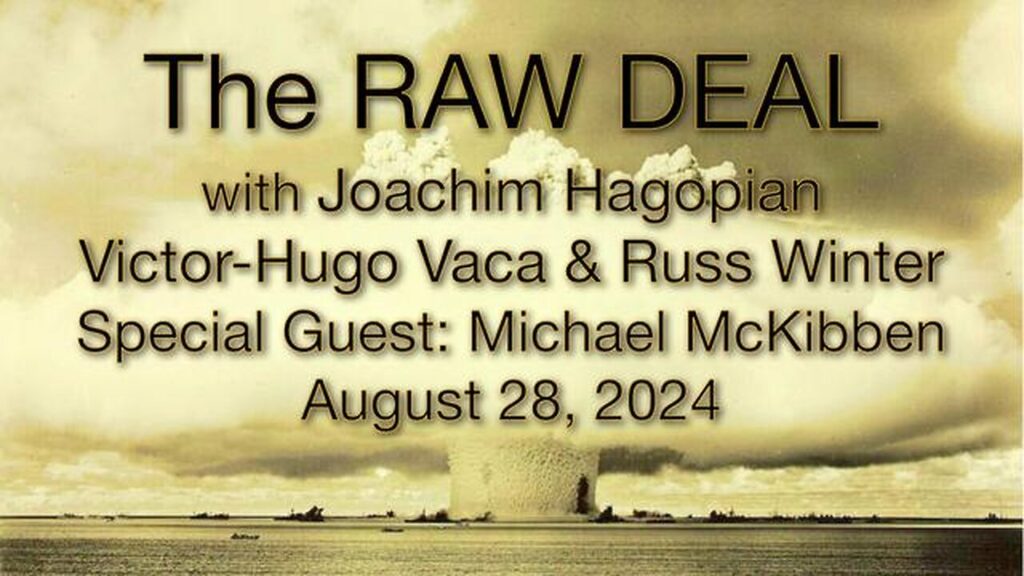 Jim Fetzer talks on the raw deal august 28th episode re uploaded