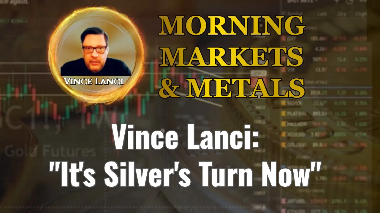 Vince Lanci talks on arcadia economics on morning markets & metals