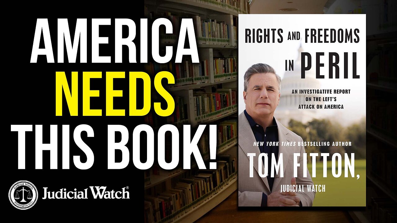 Judicial Watch talks about how america needs this book