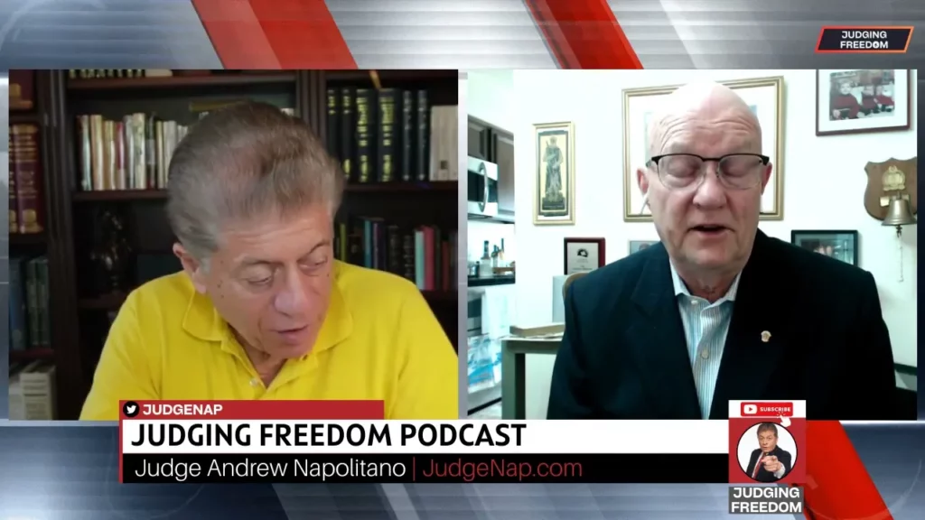 Judge Napolitano – Judging Freedom talks about how there is a war with iran