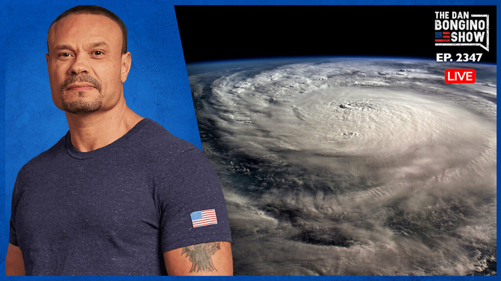 Dan Bongino talks about hurricane milton making landfall in florida