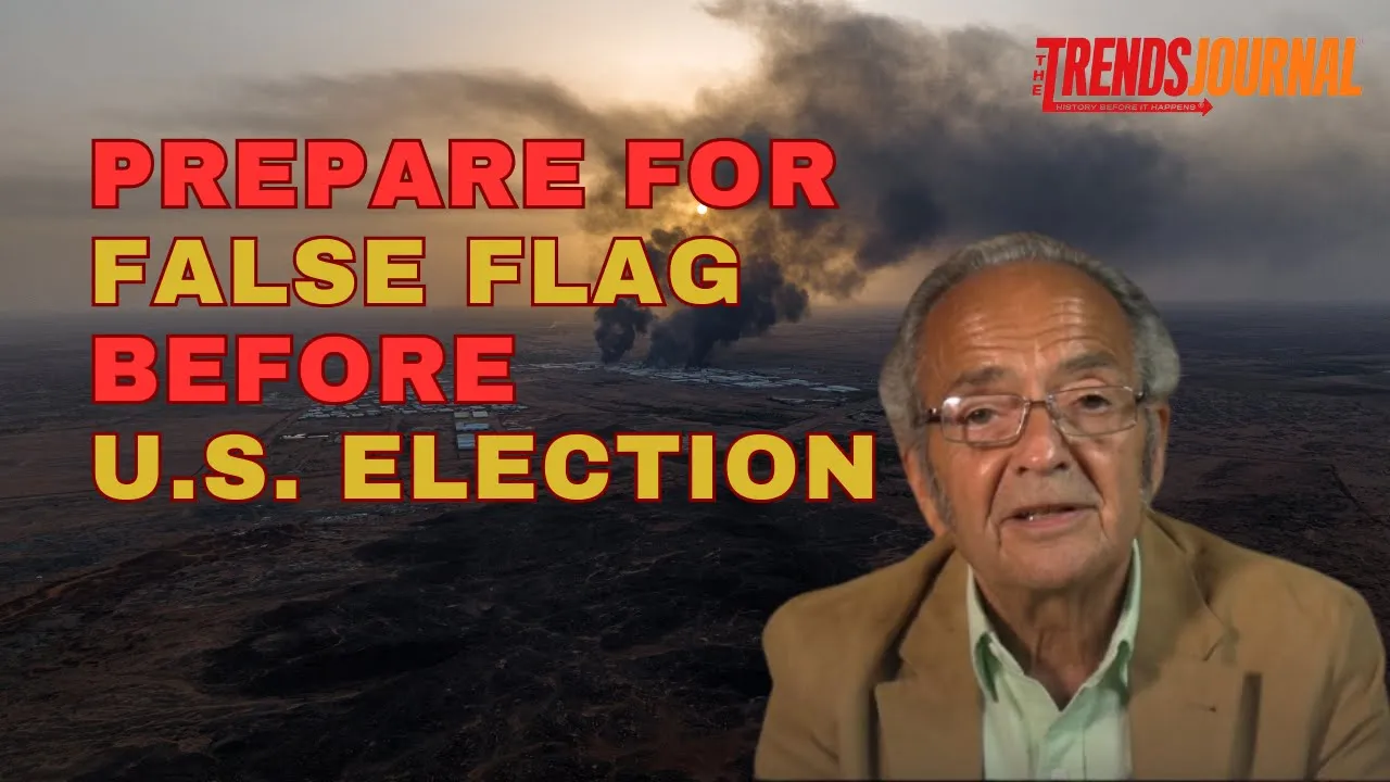 Gerald Celente talks about how we need to prepare for a false flag