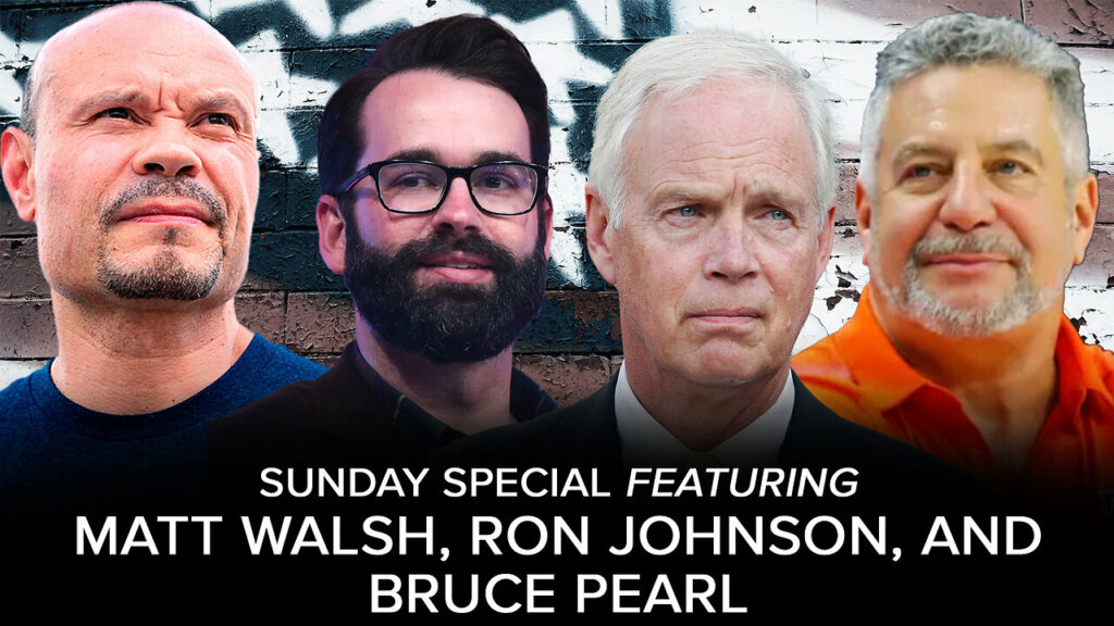 Dan Bongino hosts a sunday special with matt walsh