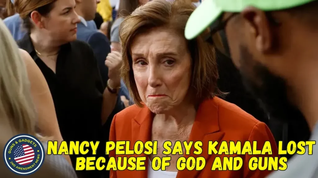 Guns & Gadgets 2nd Amendment News talks about something nancy pelosi just said