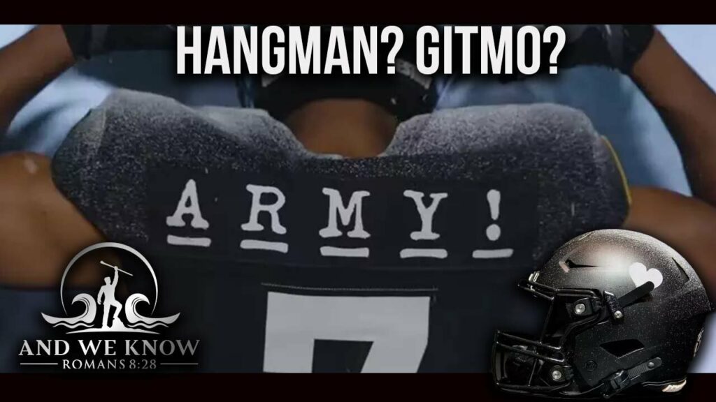 And We Know talks about hangman at army naval game