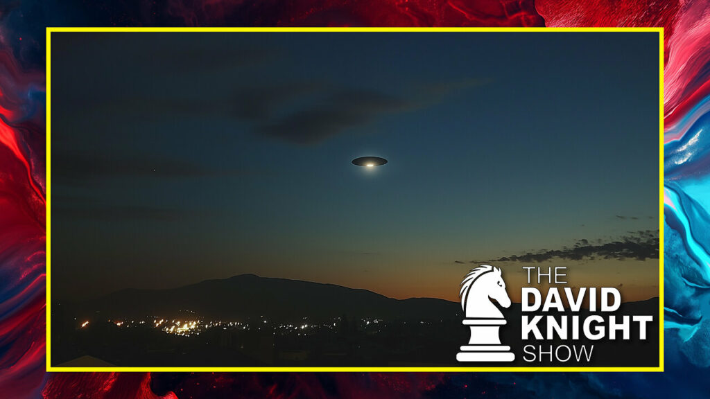 a ufo in the sky david knight show