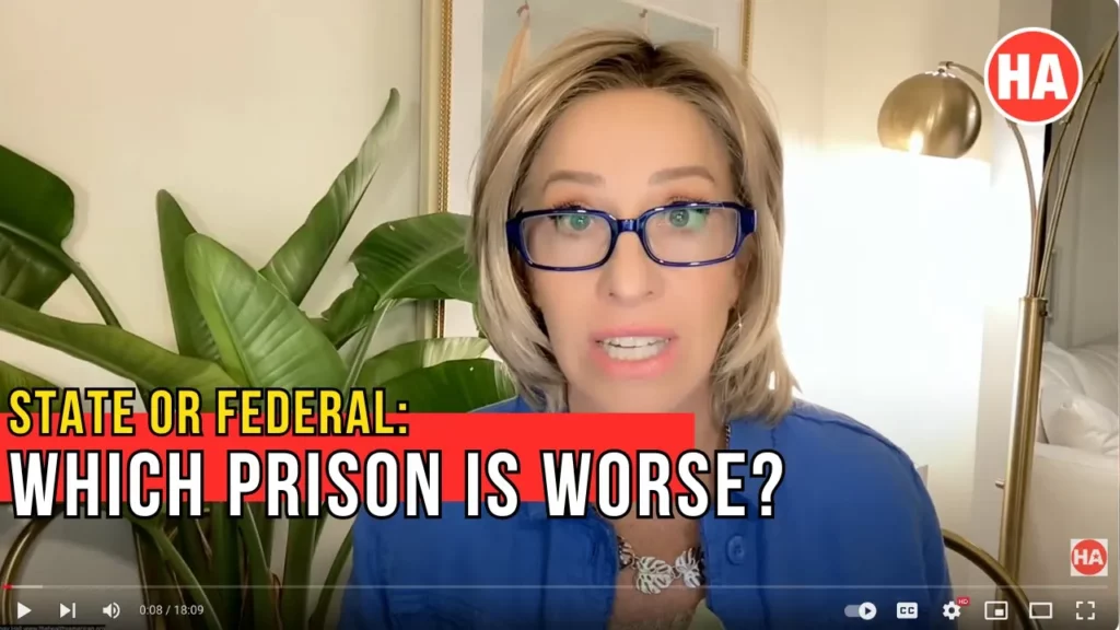 The Healthy American Peggy Hall talks about how which prison is worse state or federal