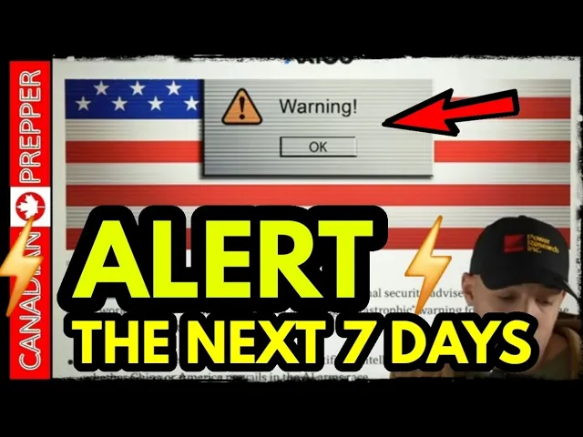 Canadian Prepper talks about a national emergency