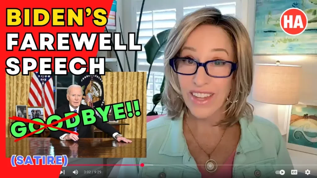 The Healthy American Peggy Hall talks about bidens farewell speech