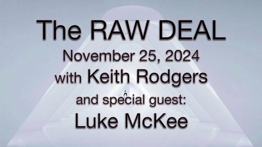 Jim Fetzer talks on the RAW DEAL on november 2024