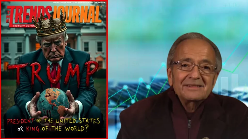 Gerald Celente talks about how trumps president of the united states or king of the world
