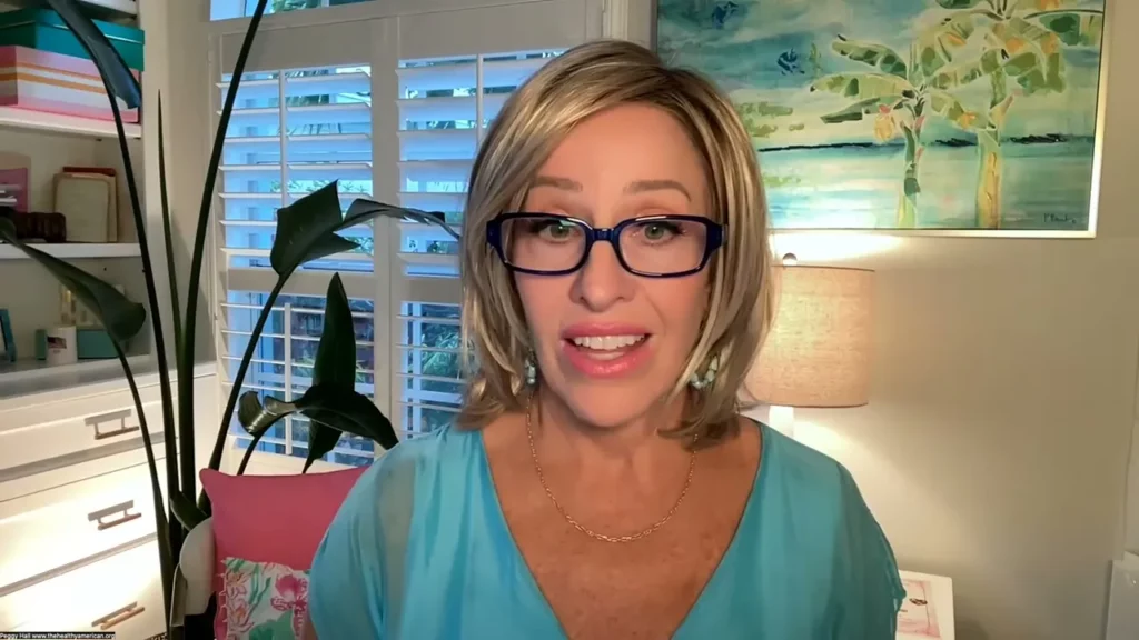 The Healthy American Peggy Hall talks about a weird look whos house is still standing