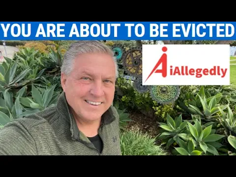 dan from I Allegedly talks about how you are about to be evicted