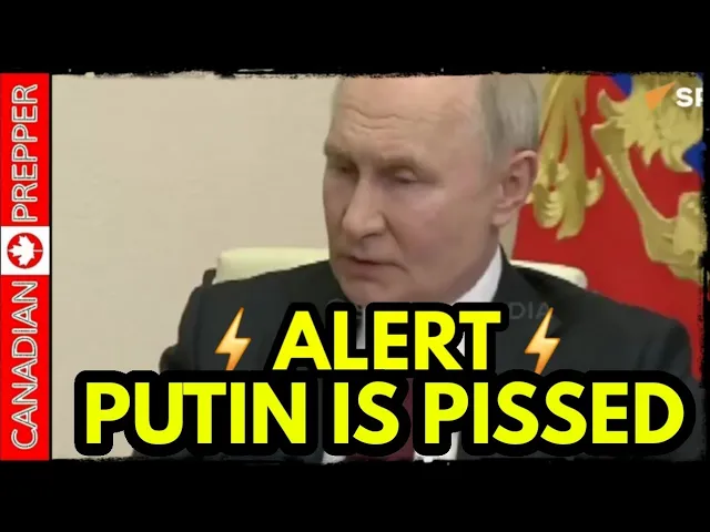 Canadian Prepper talks about how trump will now arm ukraine