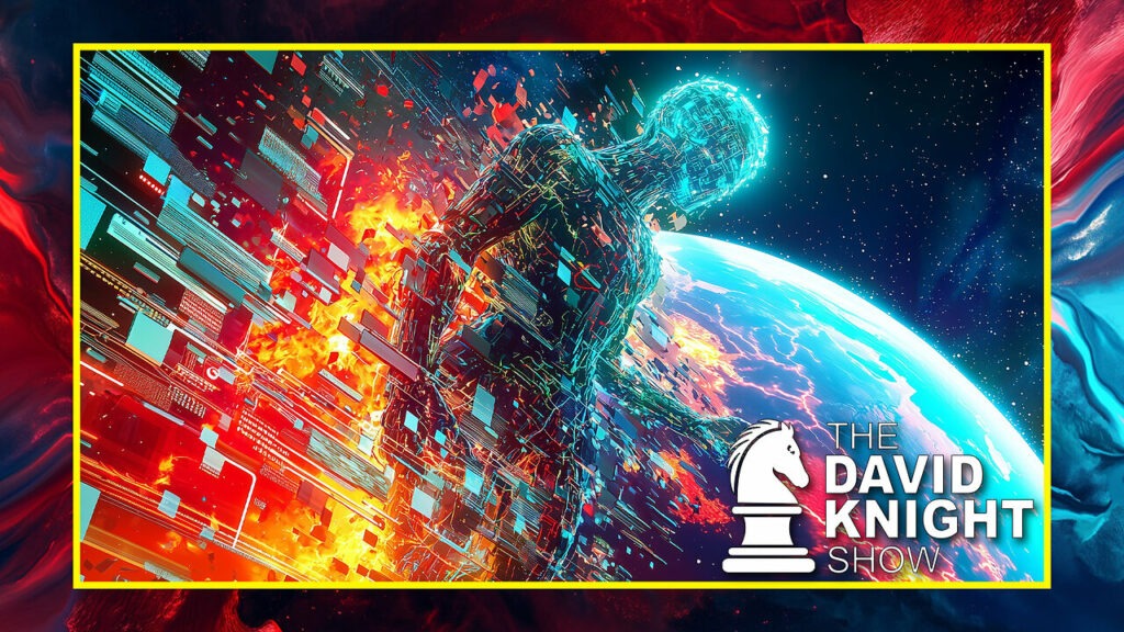The David Knight Show talks about how elon musks aI god is summoning global governance