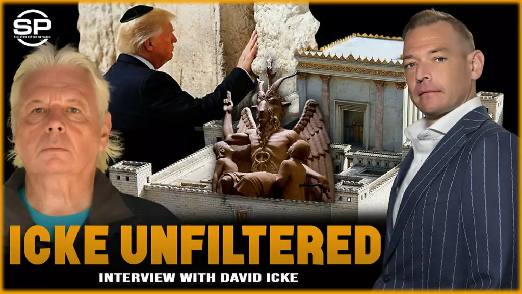 the Stew Peters Network talks about an exclusive david icke part 3 interview
