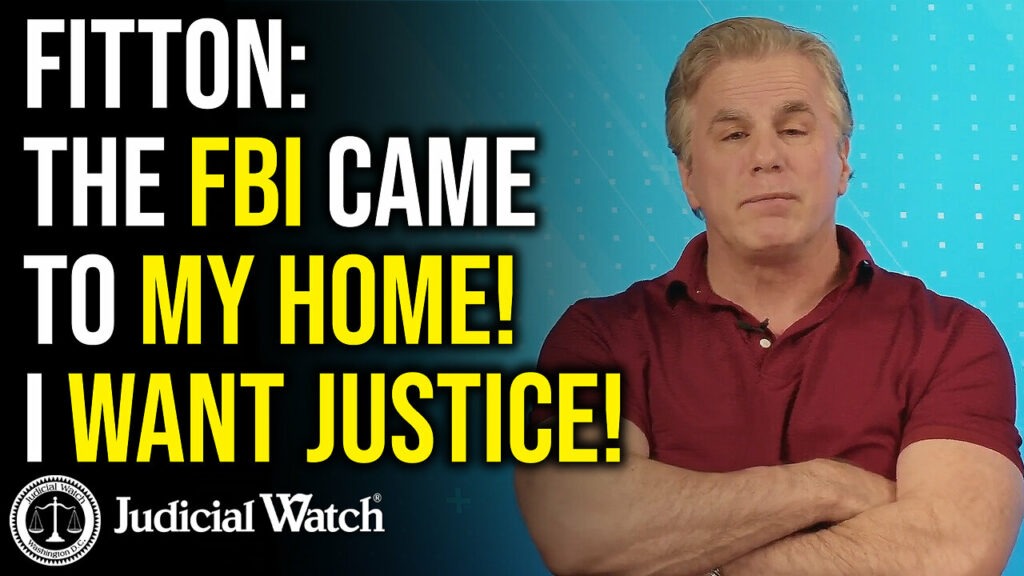 Judicial Watch with tom fitton