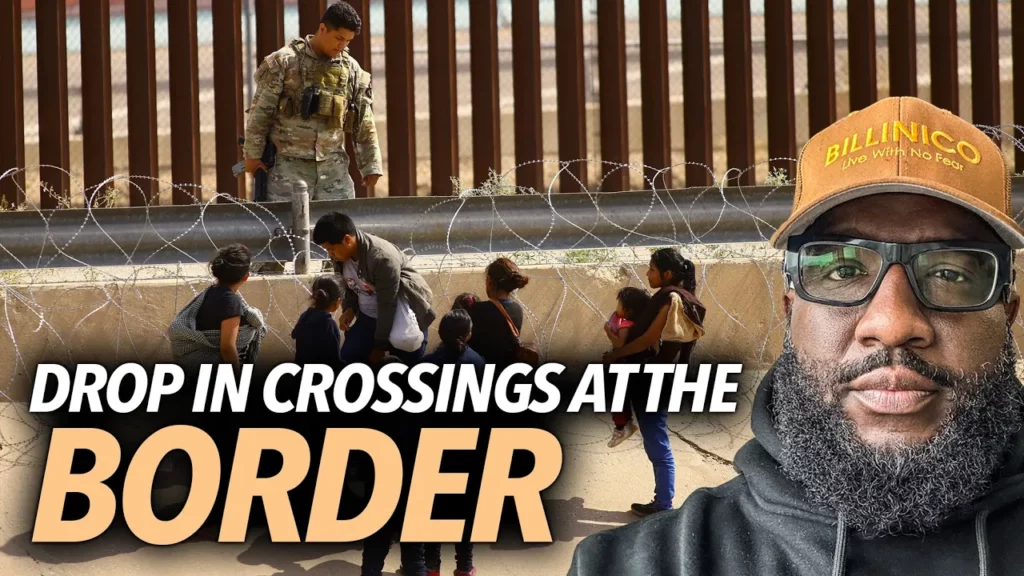 The Millionaire Morning Show w/ Anton Daniels talks about a massive drop in illegal crossings at the border after trump takes office