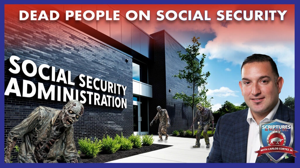 Stew Peters Network talks about how scriptures and wall street dead people on social security