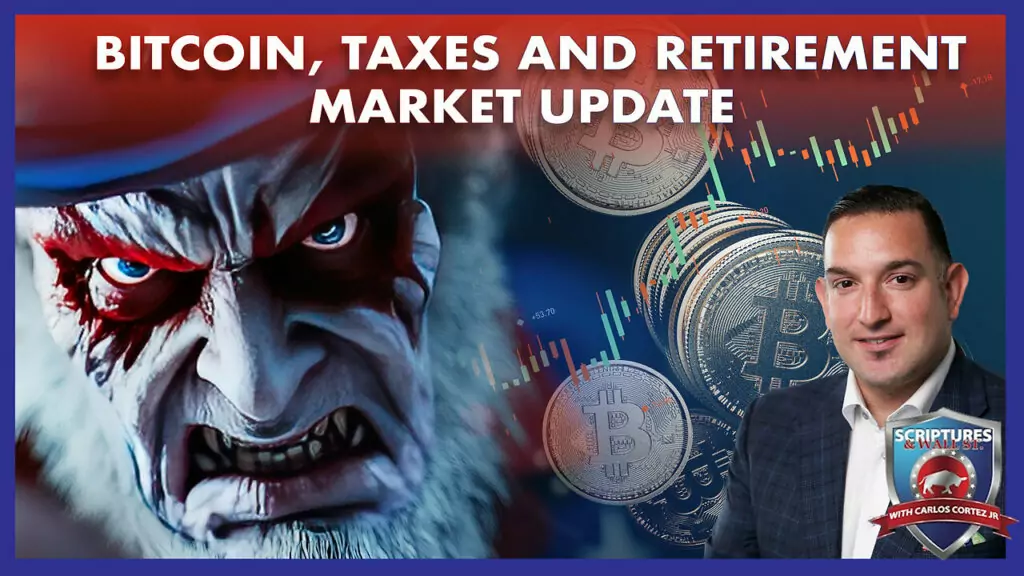 Stew Peters Network talks about a market update regarding bitcoin and taxes