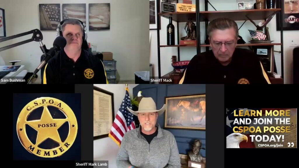 CSPOA with Sheriff Mack