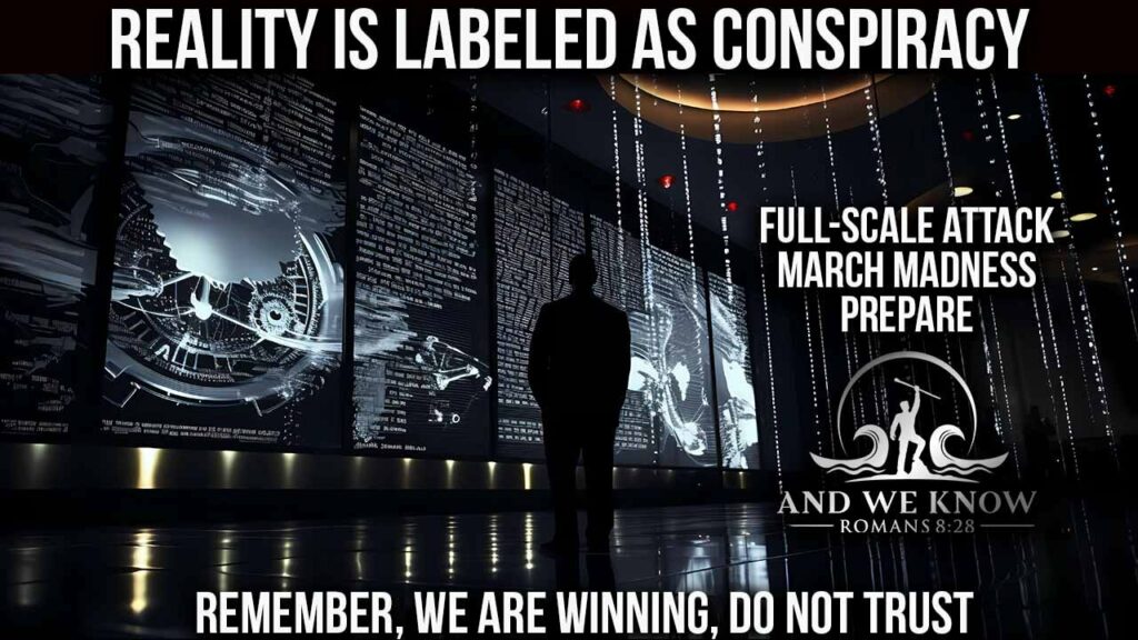 The And We Know channel talks about how a full scale attack regarding march maddness is here