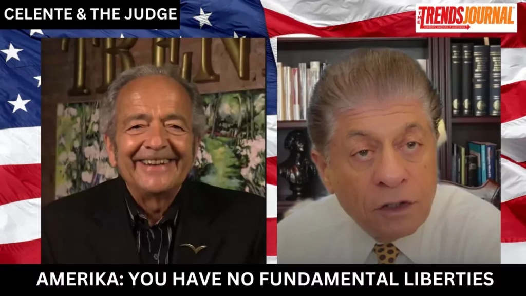 Gerald Celente and judge andrew napolitano talks about how you have no fundamental liberties