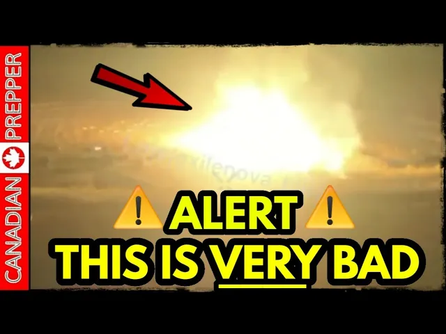Canadian Prepper talks about breaking news and an alert that is very bad
