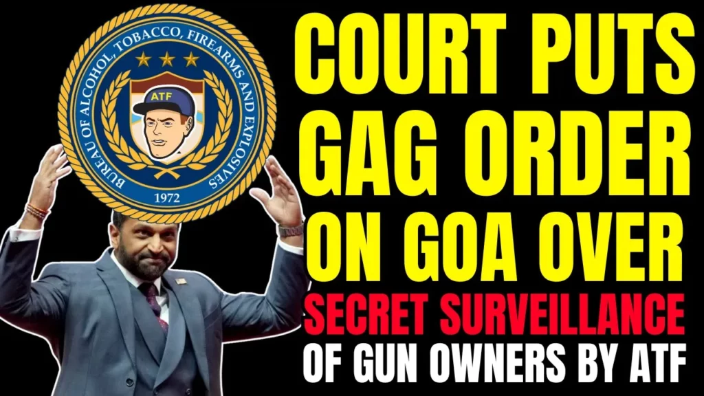 Guns & Gadgets 2nd Amendment News taalks about how the court helps the ATF by putting gag orders on GOA