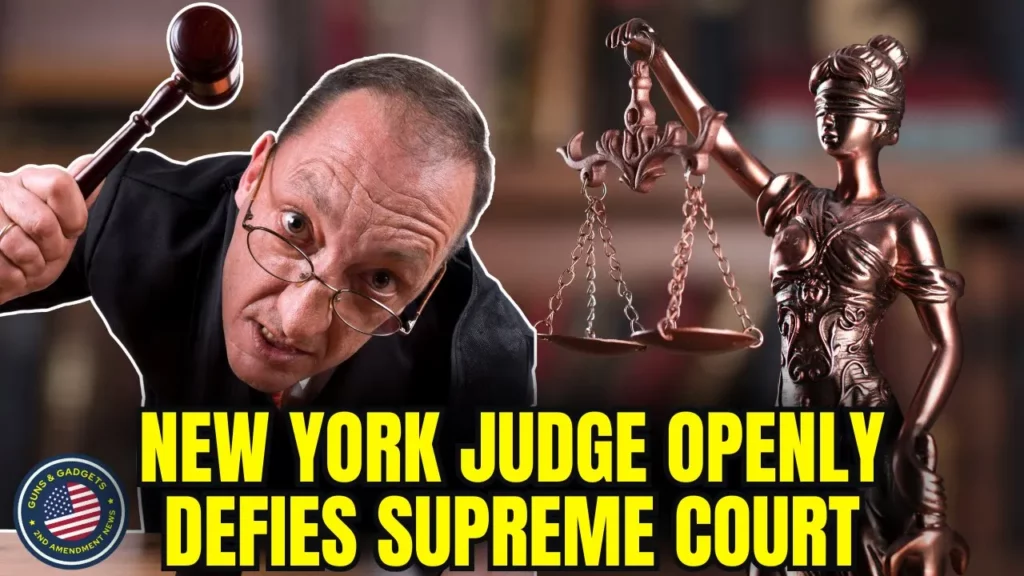 Guns & Gadgets 2nd Amendment News talks about how a federal judge in new york is rebelling against the supreme court ruling