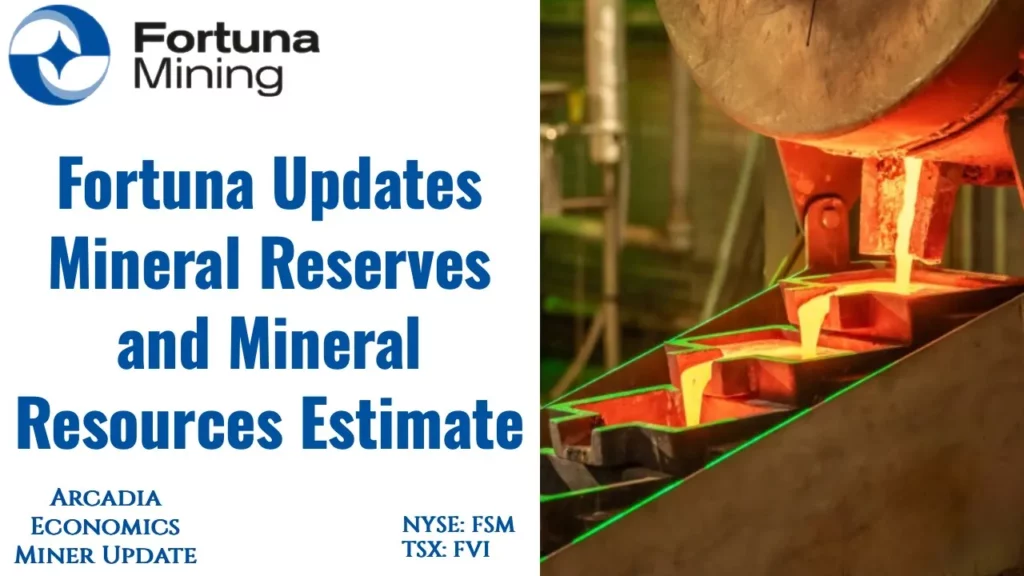 Arcadia Economics talks about how fortuna updates mineral researves