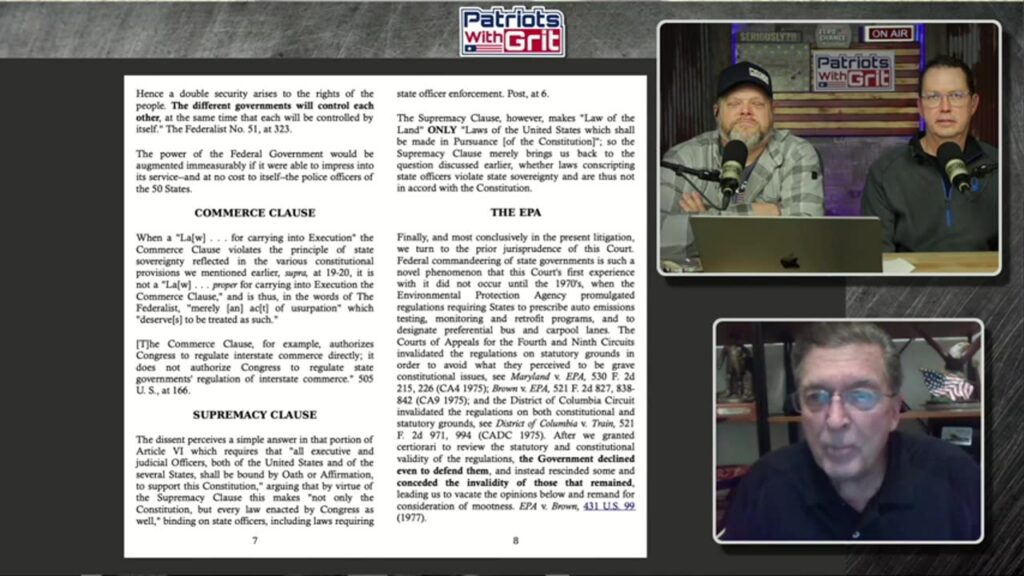 CSPOA talks about how many powers we the people delegated to the federal government