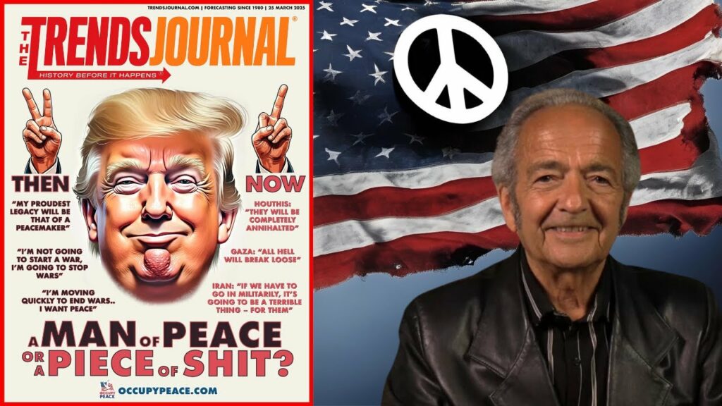 Gerald Celente talks about if trump is a man of peace or a piece of shit