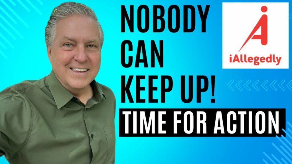 I Allegedly talks about how no one can keep up