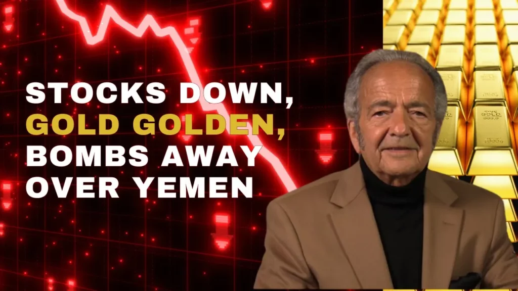 Gerald Celente talks about how stocks are down
