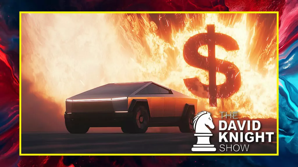 The David Knight Show talks on a thursday episode regarding tesla car exploding