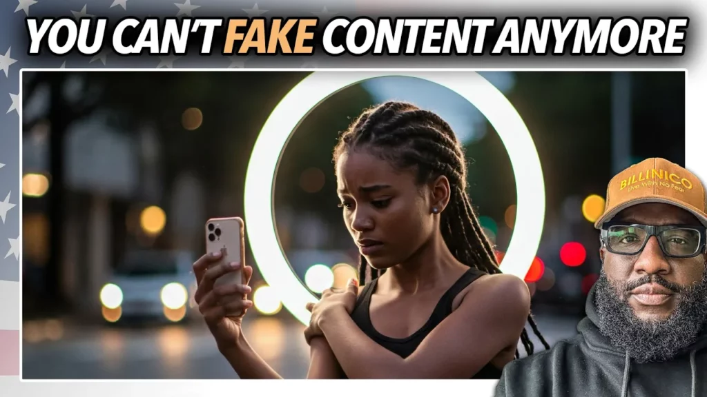The Millionaire Morning Show w/ Anton Daniels talks about how y ou cant fake content anymore people want the real you