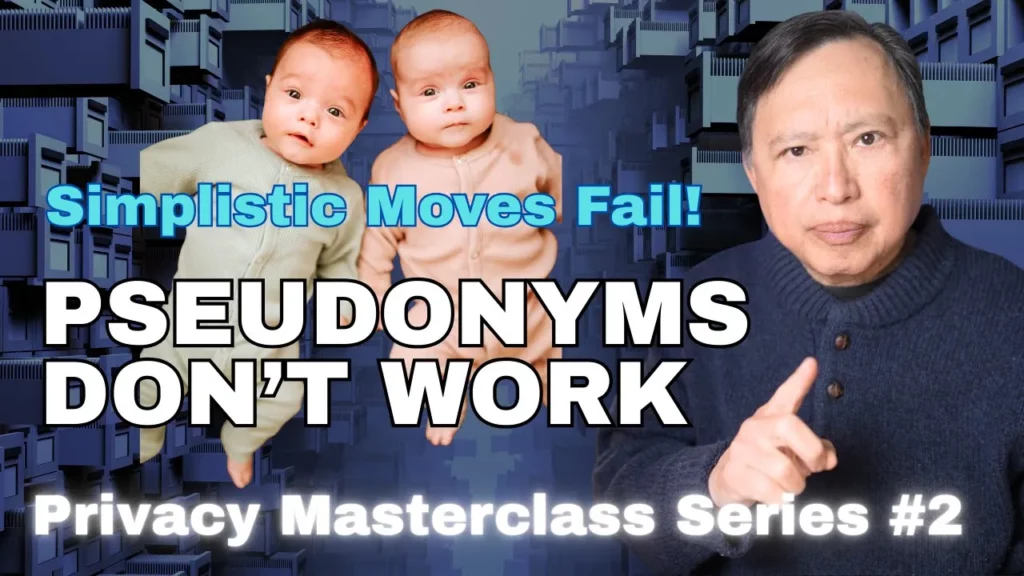 Rob Braxman Tech talks about how a pseudonym will not protect you