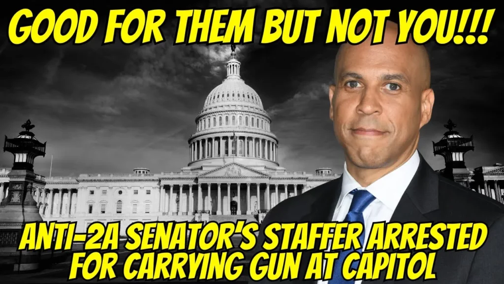 Guns & Gadgets 2nd Amendment News talks about how an anti gun senator senior staffer was arrested for carrying a gun on capitol grounds