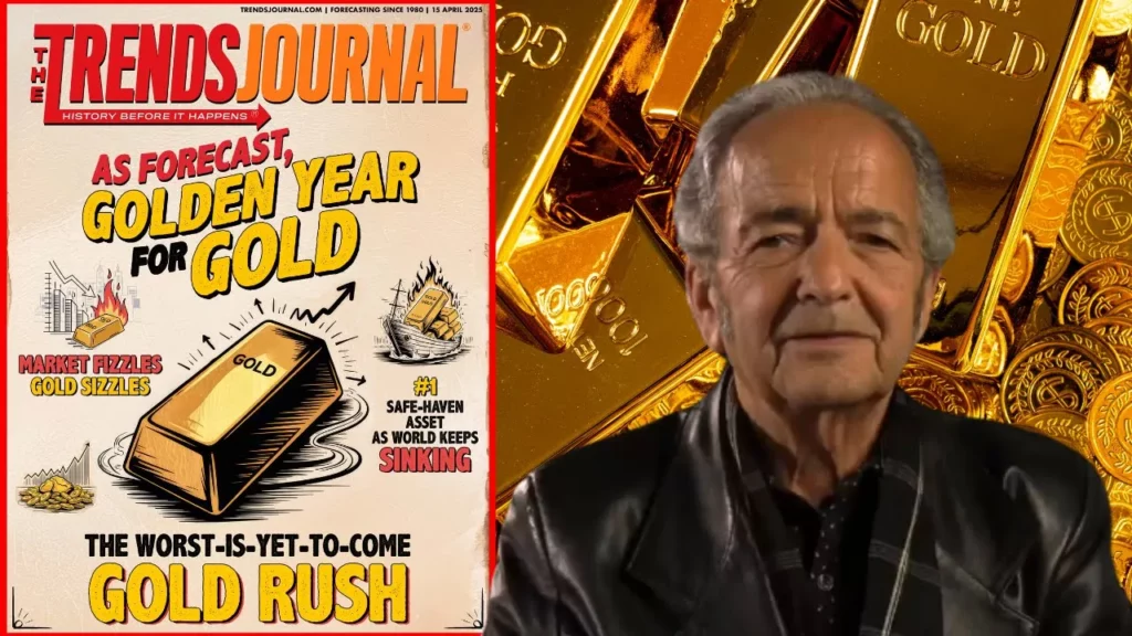 Gerald Celente talks about a gold rush is yet to come
