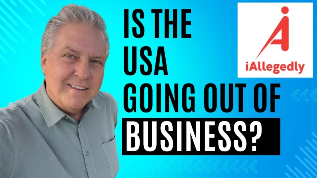 I Allegedly talks about how the USA is going out of business