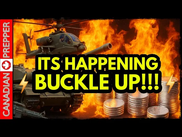 Canadian Prepper talks about how its over for the global economy as a meltdown takes place