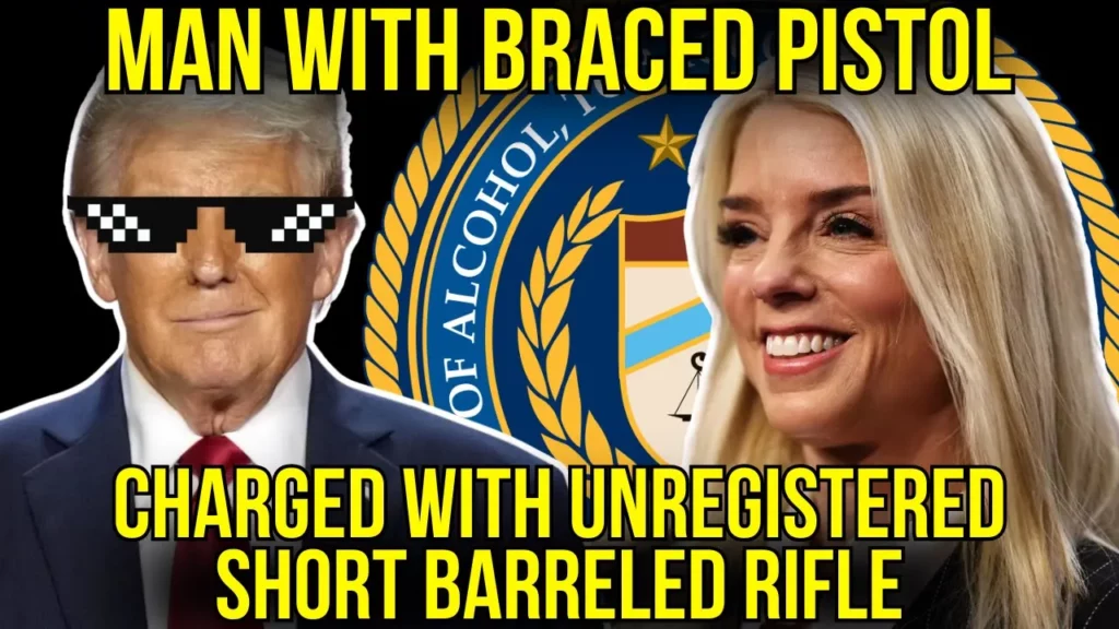 Guns & Gadgets 2nd Amendment News talks about how you thought the rule was a dead man with braced pistol charged with unregistered SBR